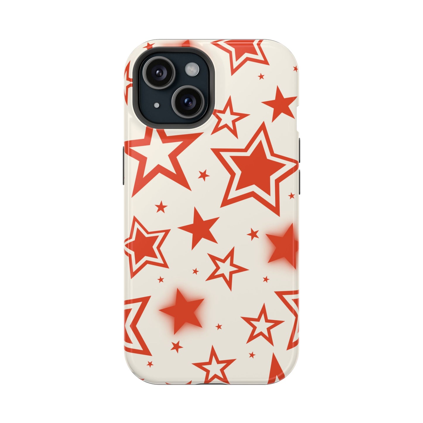 Red Stardust iPhone Case
