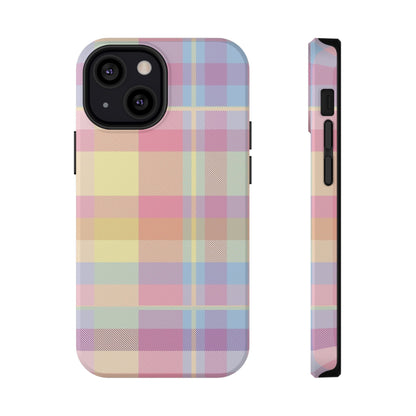 Sorbet Plaid iPhone Case