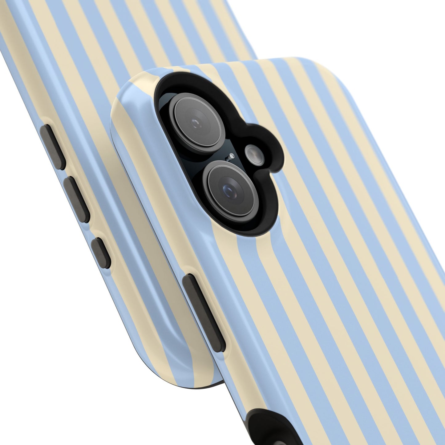 Lemon Sky Stripes iPhone Case