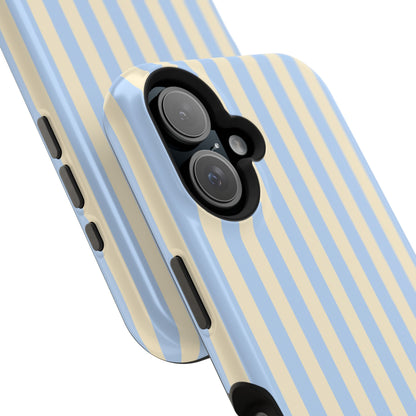 Lemon Sky Stripes iPhone Case