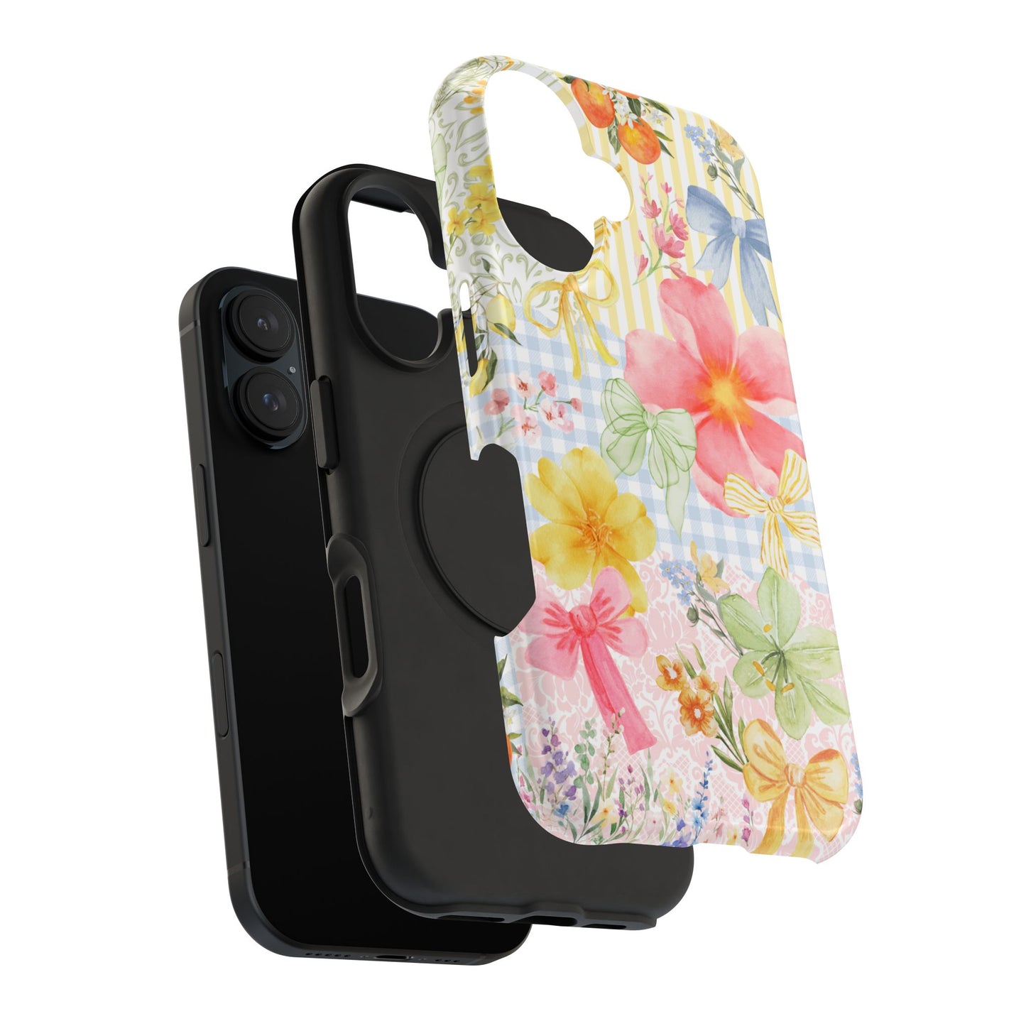 Garden Party Collage iPhone Case