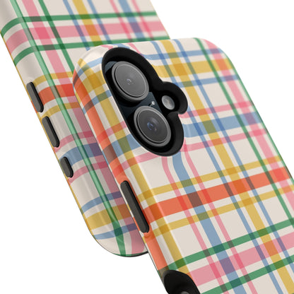 Retro Plaid iPhone Case