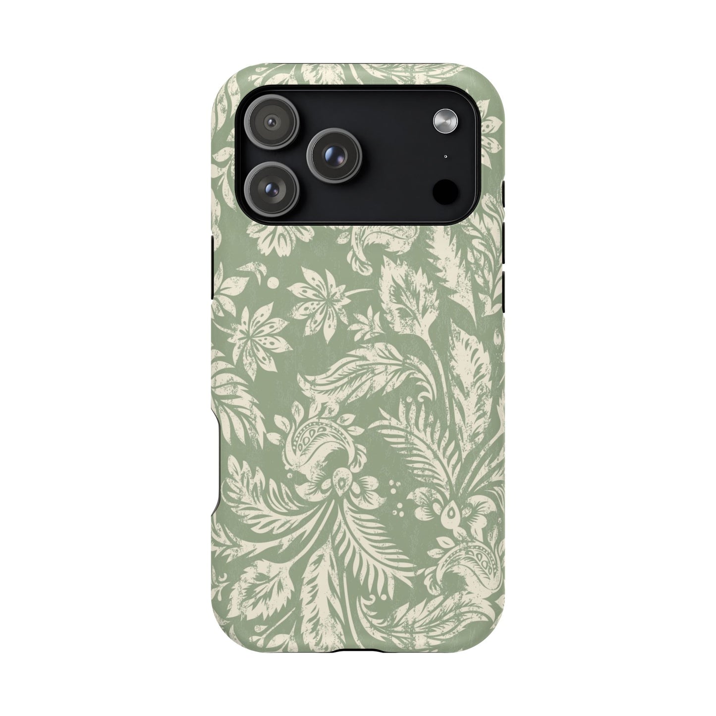 Sage Paisley iPhone Case