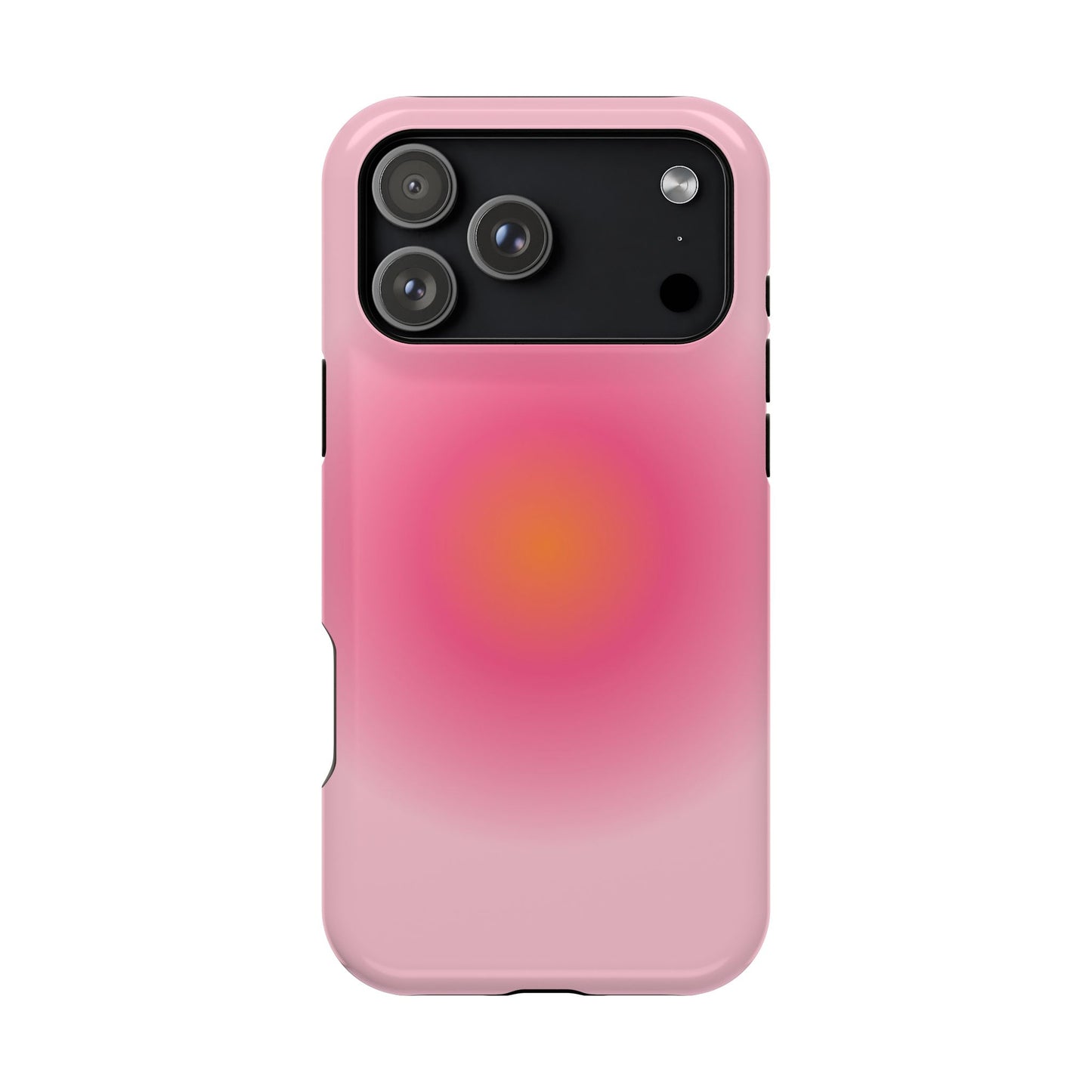 Pink Aura iPhone Case