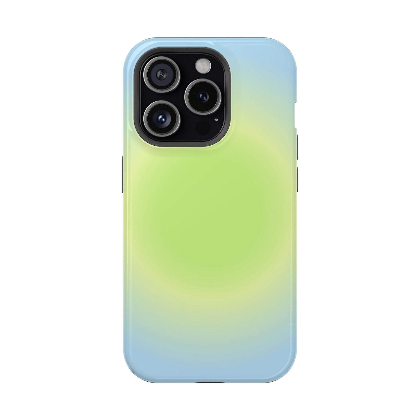 Green & Blue Aura iPhone Case