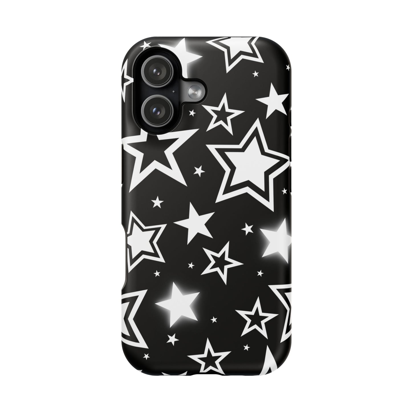 Black Stardust iPhone Case