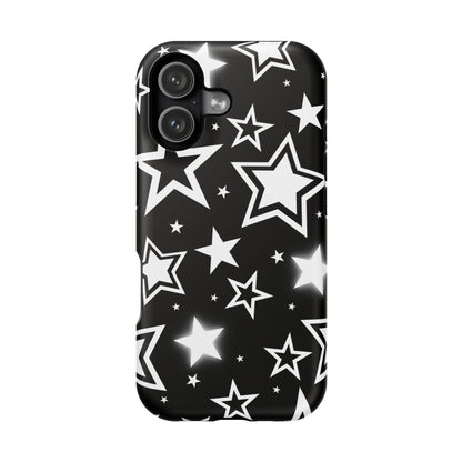 Black Stardust iPhone Case