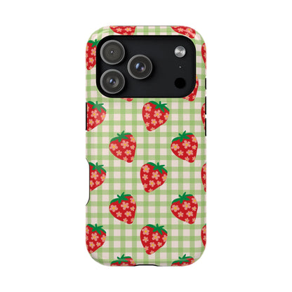 Strawberry Picnic iPhone Case