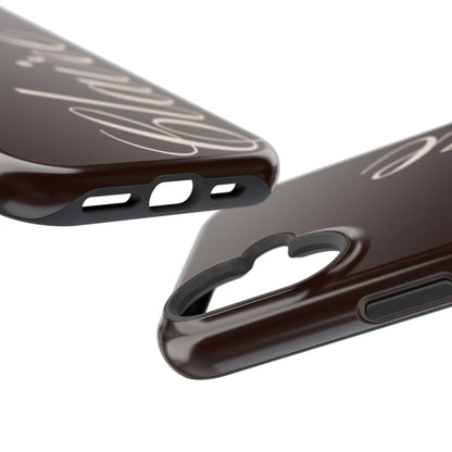 Custom Mocha iPhone Case