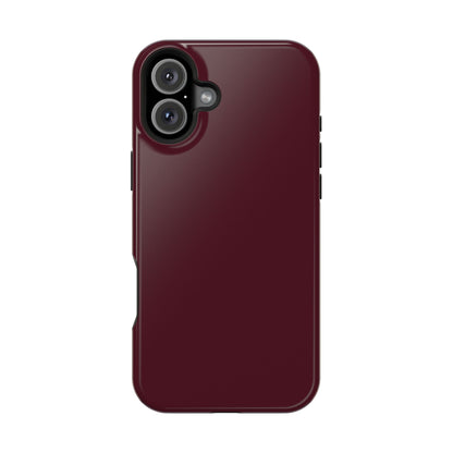 Burgundy iPhone Case