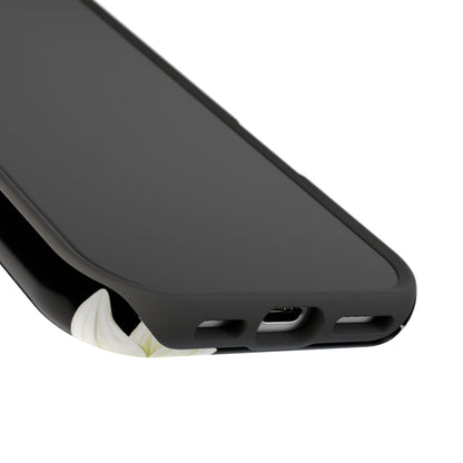 Black Tiger Lily iPhone Case