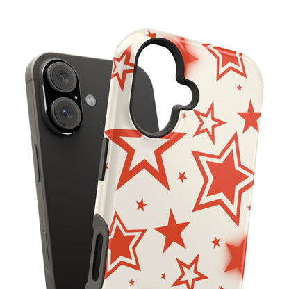 Red Stardust iPhone Case