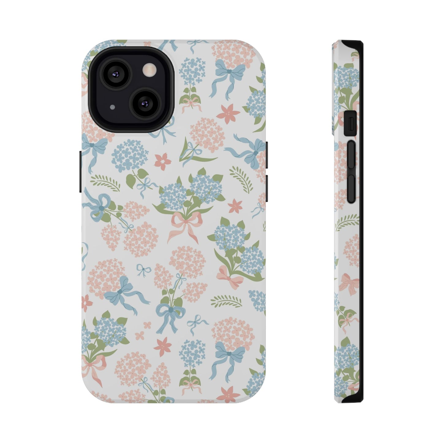 Hydrangea Bows iPhone Case