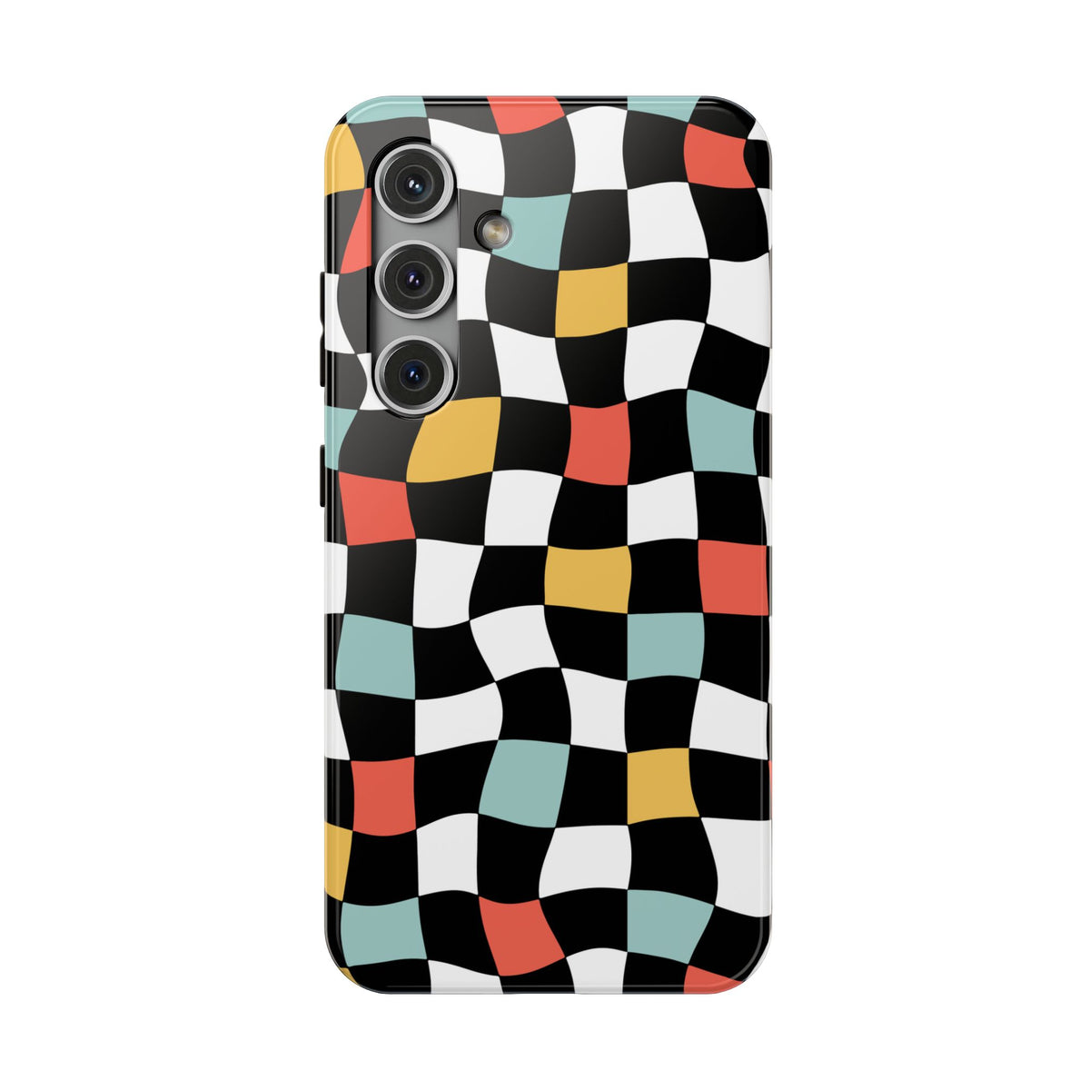 Retro Check Samsung Case