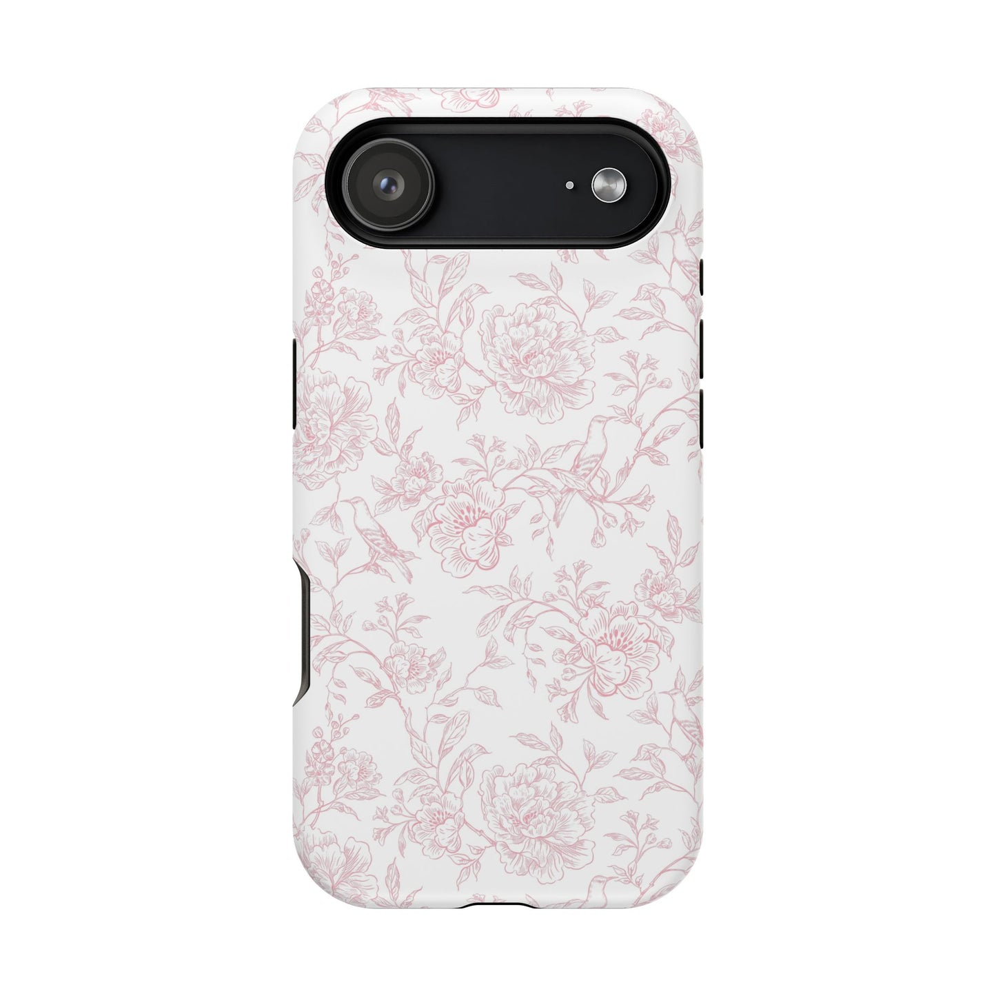 French Rosy Toile iPhone Case