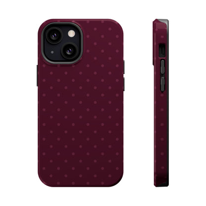 Berry Mini Dots iPhone Case