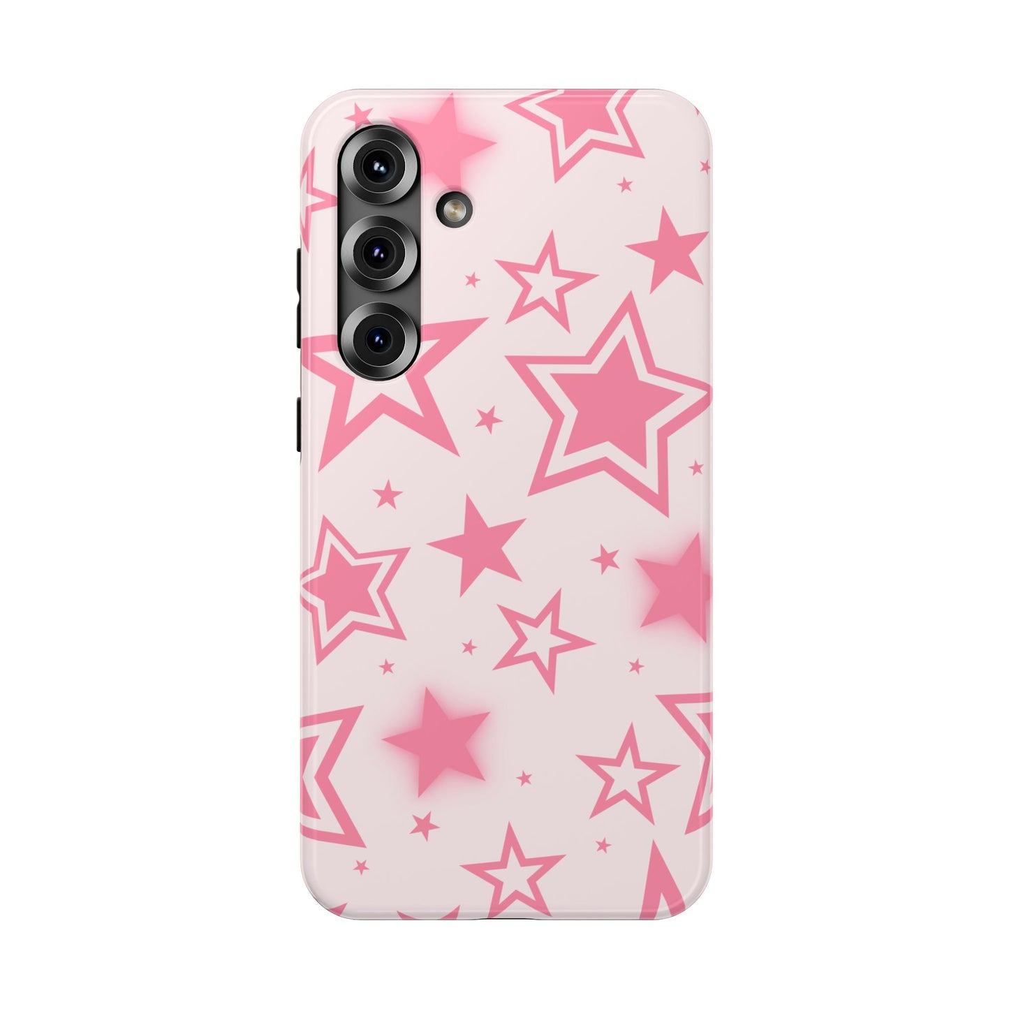 Hot Pink Stardust Samsung Case