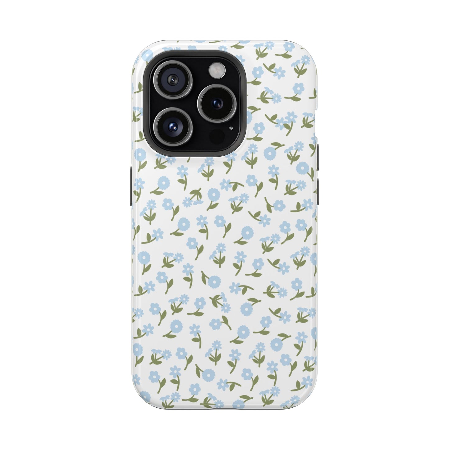 Blue Bloom iPhone Case