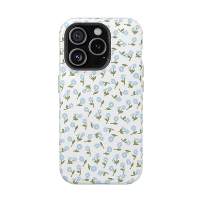 Blue Bloom iPhone Case