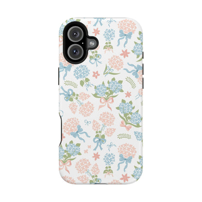 Hydrangea Bows iPhone Case