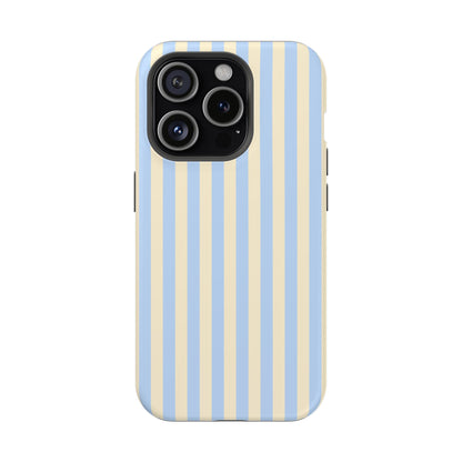 Lemon Sky Stripes iPhone Case