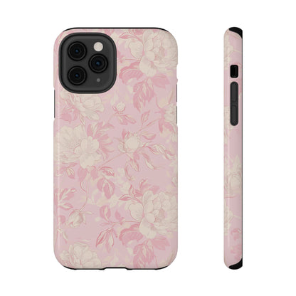 Pretty Pink Toile iPhone Case