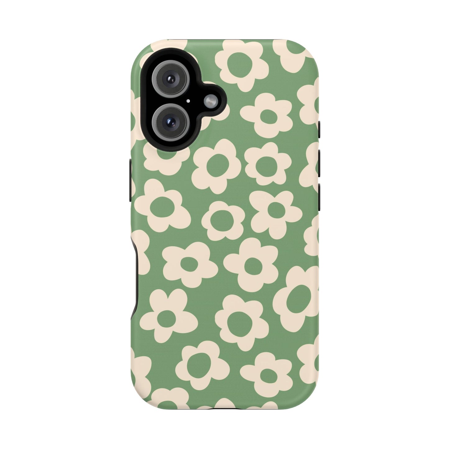 Green Las Flores iPhone Case