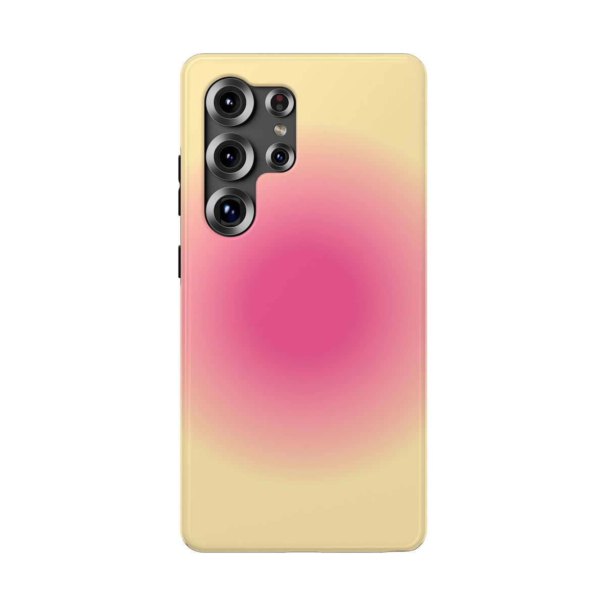 Hot Pink & Yellow Aura Samsung Case