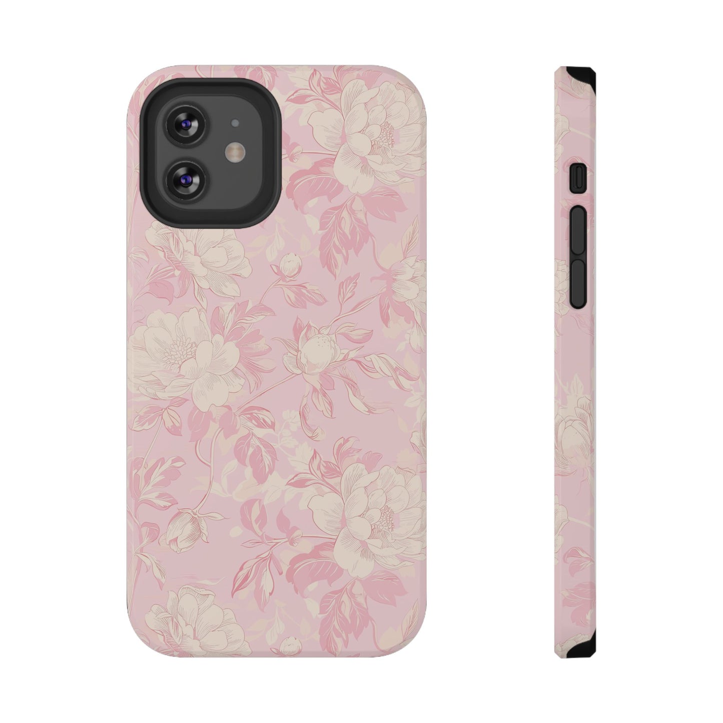 Pretty Pink Toile iPhone Case