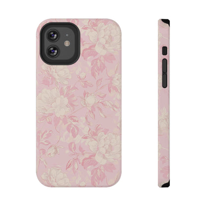 Pretty Pink Toile iPhone Case