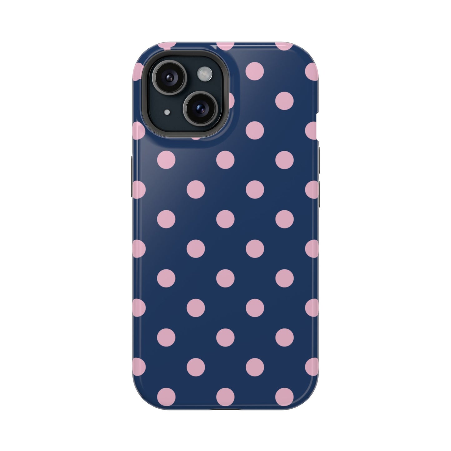 Periwinkle Polka Dots iPhone Case