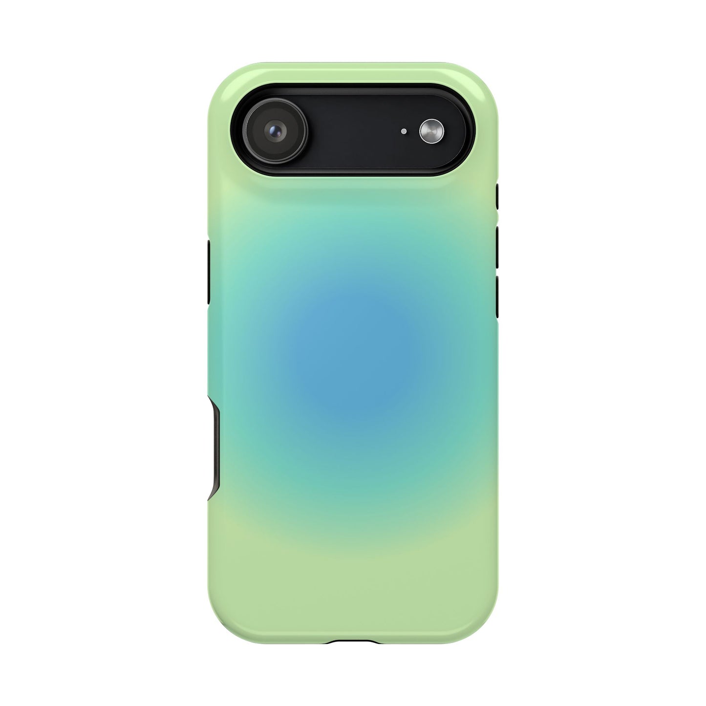 Blue & Green Aura iPhone Case