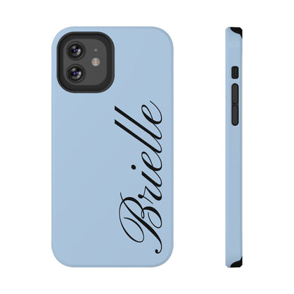Personalized Blue iPhone Case