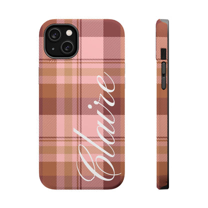 Custom Honey Plaid iPhone Case
