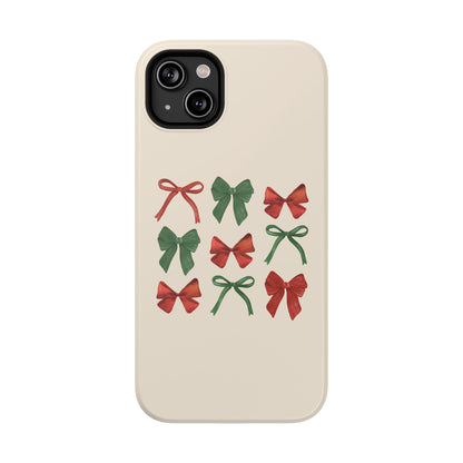 Holiday Ribbon iPhone Case