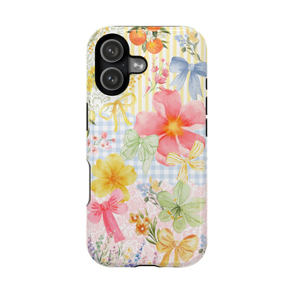 Garden Party Collage iPhone Case