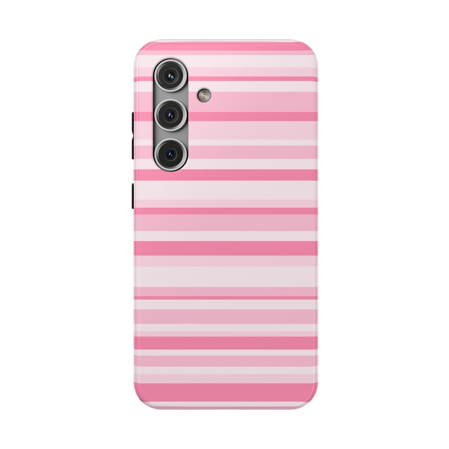 Pink Candy Stripes Samsung Case