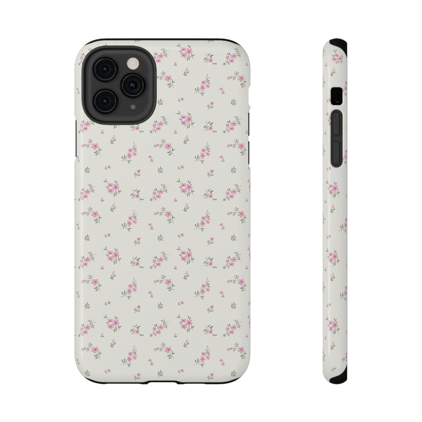 Blush Ditsy Flowers iPhone Case
