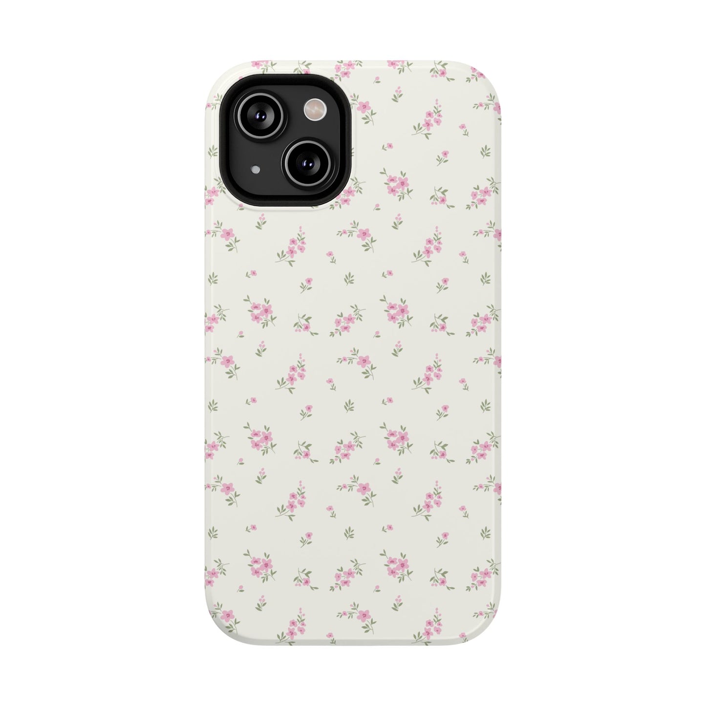 Blush Ditsy Flowers iPhone Case