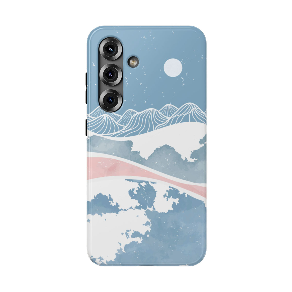 Blue Winter Night Samsung Case