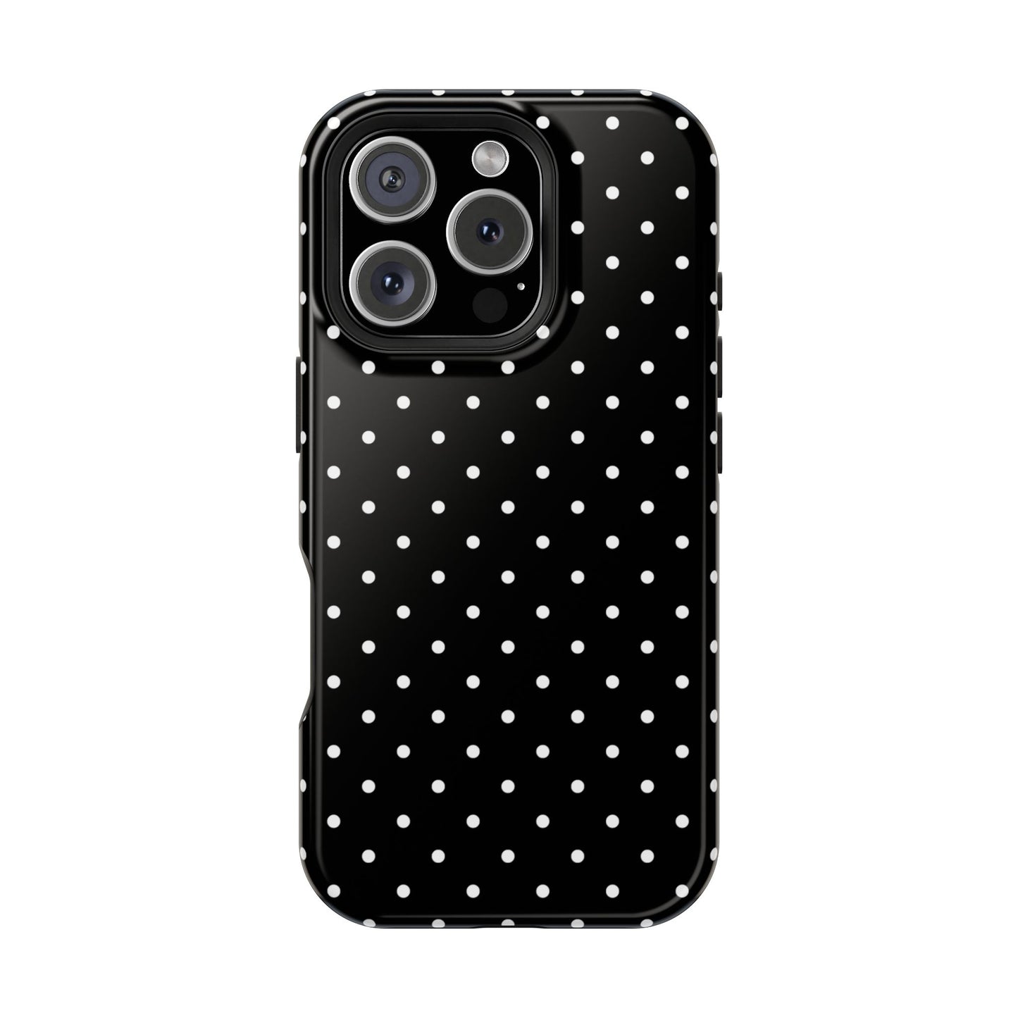 White Mini Dots iPhone Case