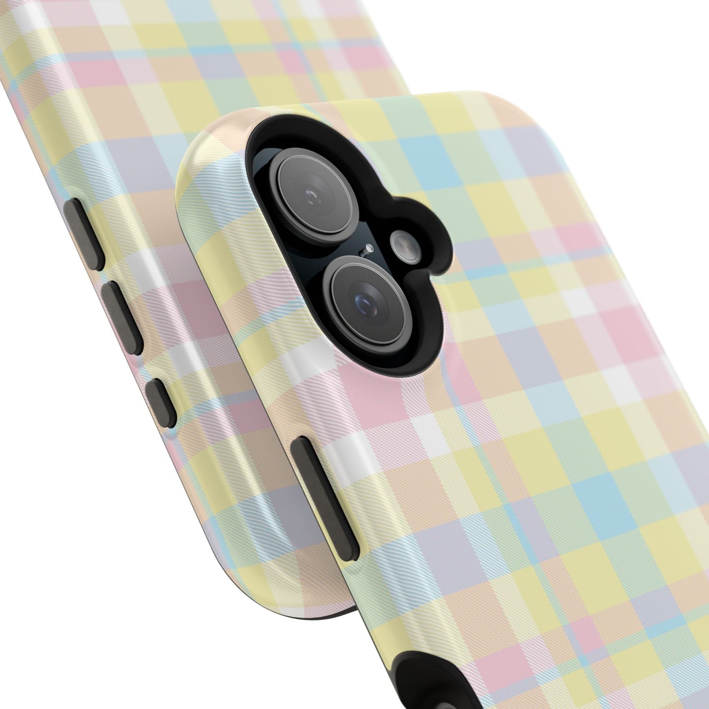 Buttercream Plaid iPhone Case