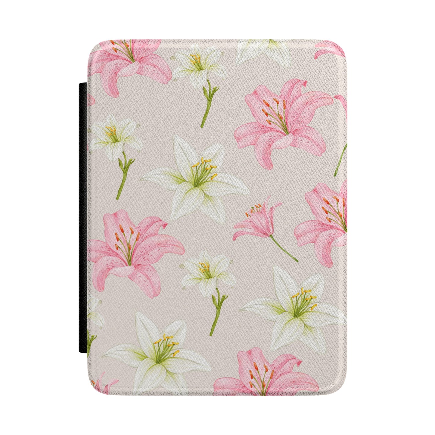Beige Tiger Lily Kindle Case
