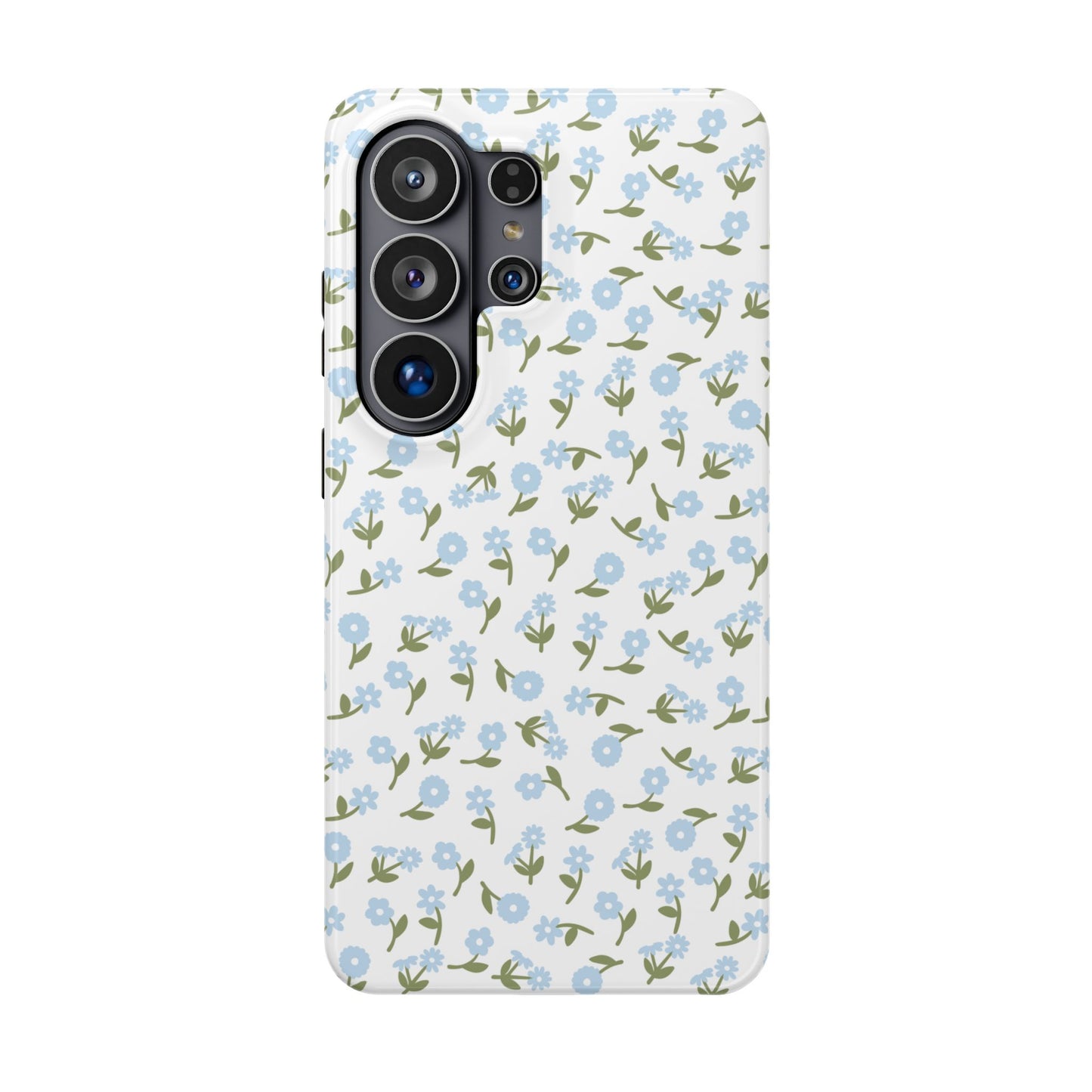 Blue Bloom Samsung Case