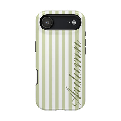 Personalized Green Beau iPhone Case