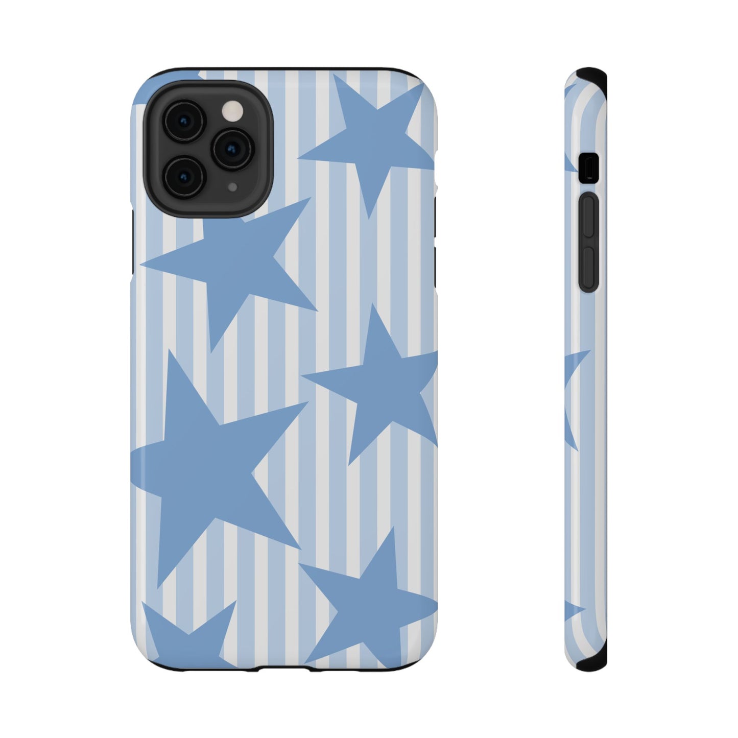 Blueberry Star iPhone Case