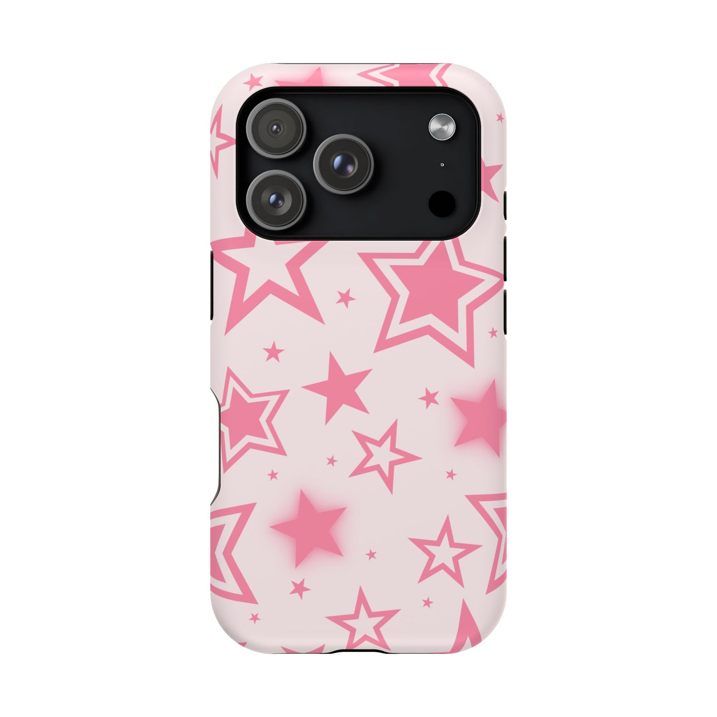Hot Pink Stardust iPhone Case