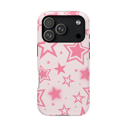 Hot Pink Stardust iPhone Case