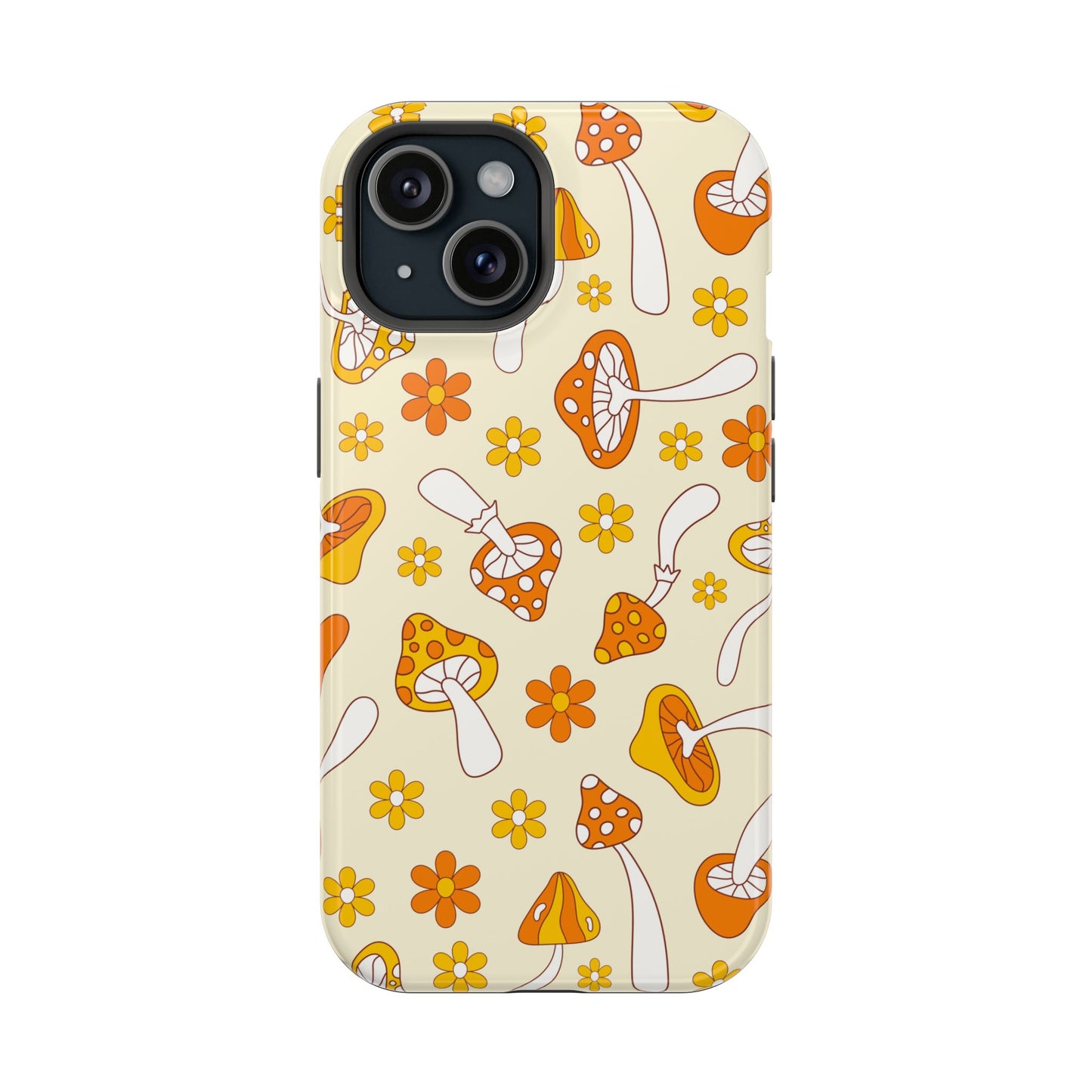 Retro Mushrooms iPhone Case