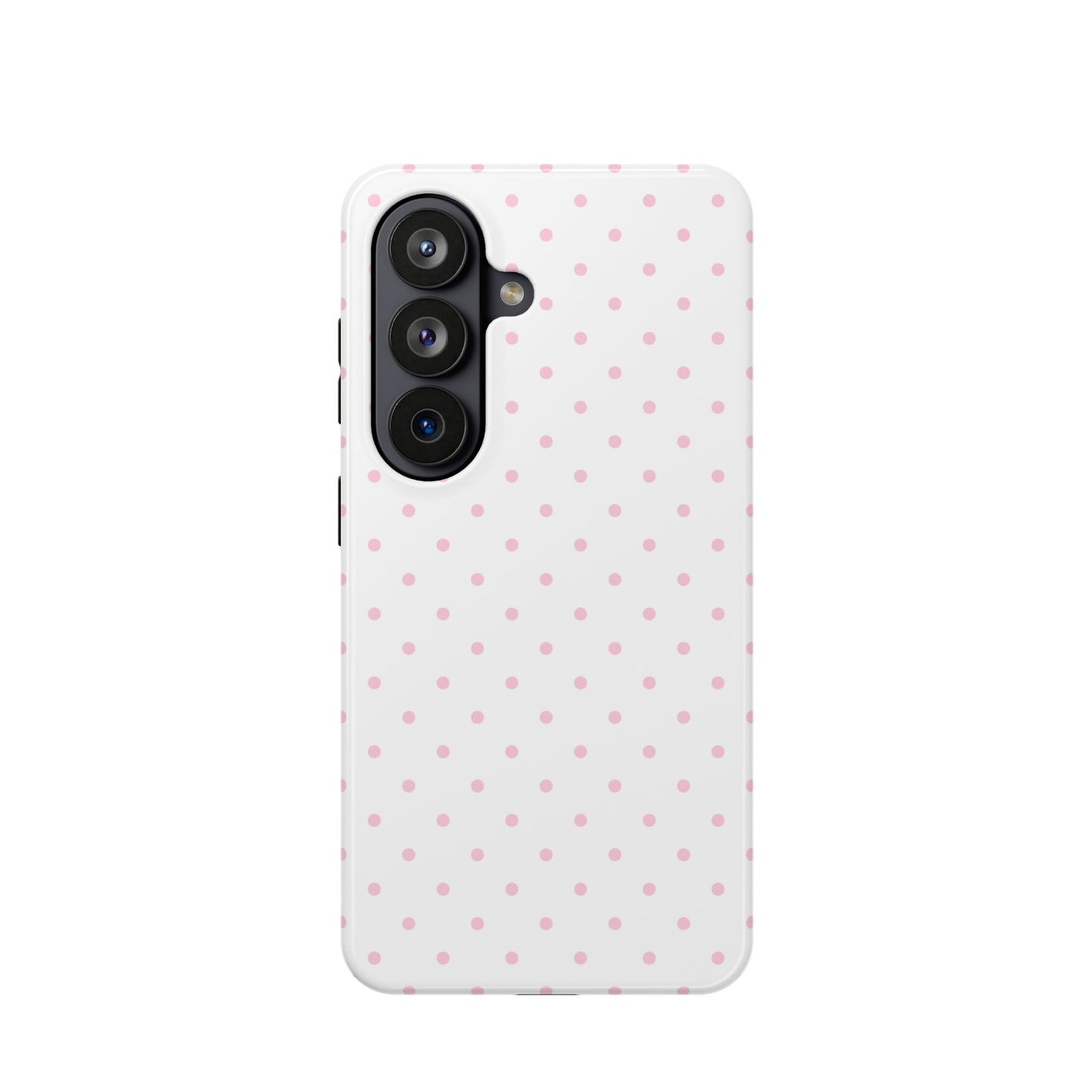 Pink Clouds Mini Dots Samsung Case